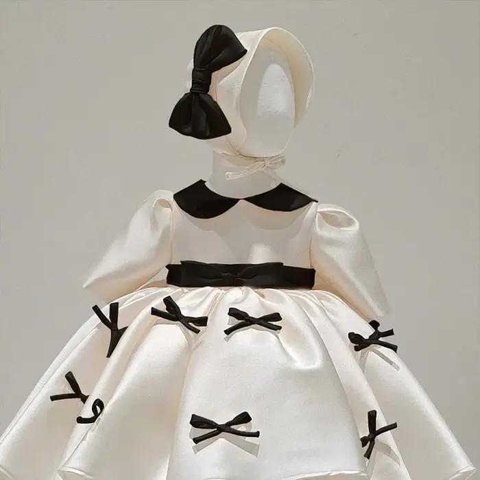 Robe de premier anniversaire pour bébé fille, automne hiver, haut de gamme, légère, Niche de luxe, r
