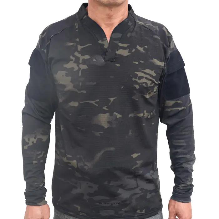 SMTP002 US DEGRU-Style Chemise T-shirt à manches longues respirant et à séchage rapide