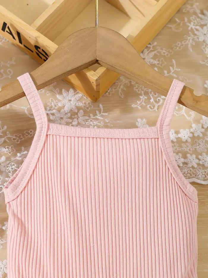 Vêtements d'été pour petites filles, robe camisole en maille avec décor papillon, robe de princesse