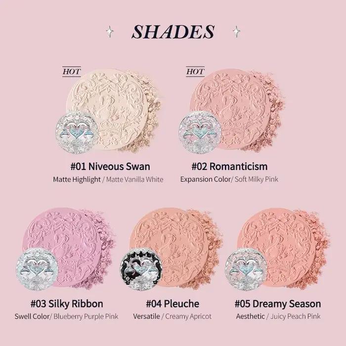 Flower Knows fzBallet Series Blush en relief