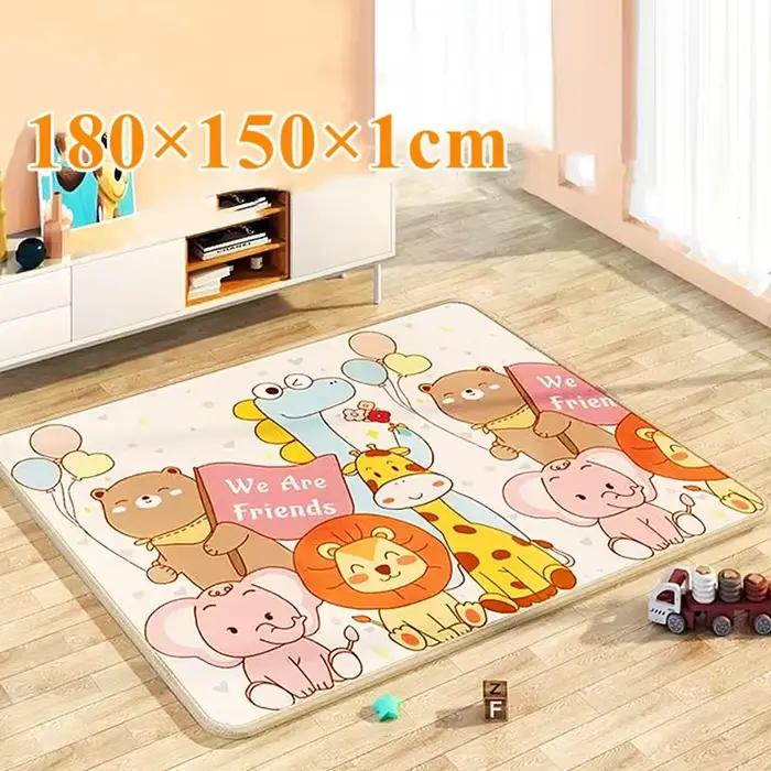 Tapis de jeu pour bébé, grande taille 200x180cm, jouets pour enfants, tapis de sécurité, tapis de dé
