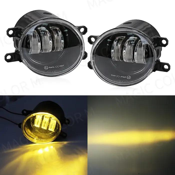 Pour Toyota antibrouillard LED Fit Corolla RAV4 Camry Yaris Prius CHR Hilux Lexus phare de voiture f