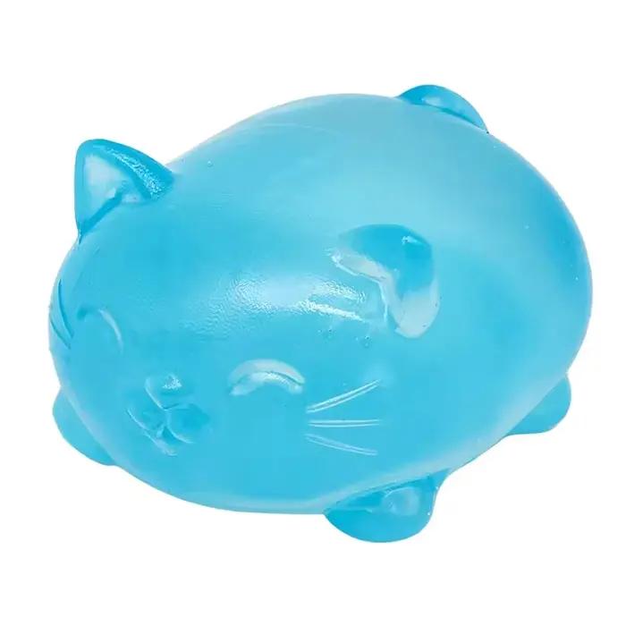 1Pc Mini Jouet anti-stress mignon en forme de chat en maltose, non collant, inodore, non toxique, jo