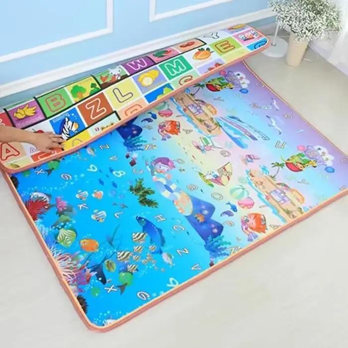 Tapis de jeu pour enfants 200x1 0/180x1 0/180x120cm tapis de sécurité épais tapis de jeu rampant ami
