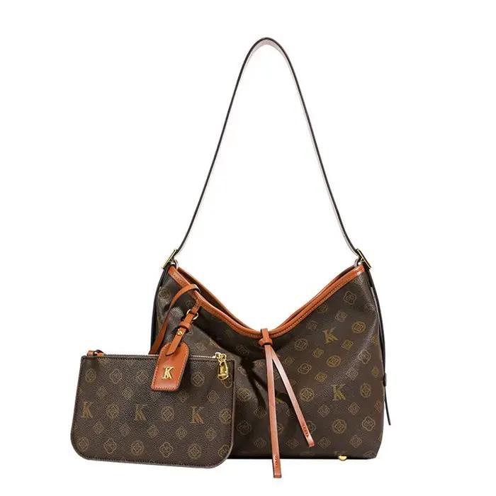 Sacs à langer tendance de couleur unie pour femmes, sac à bandoulière classique parisien, sac messag