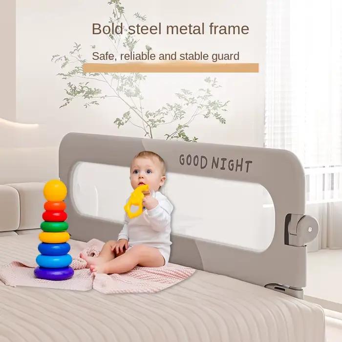 Garde-corps de lit de 80 cm barrière de sécurité pour bébé anti-chute base en forme de U lit entièrement plié rails de sécurité pour chambre à coucher clôture pour bébé occasions spéciales sécurité bébé chambre à coucher