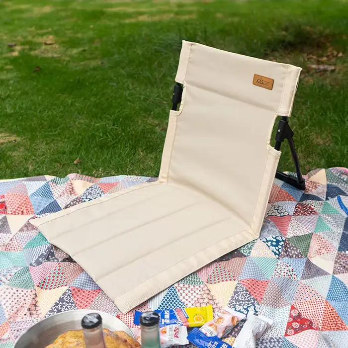 Chaise de dossier pliante de Camping, sièges de stade respirants, support en alliage d'aluminium, ch
