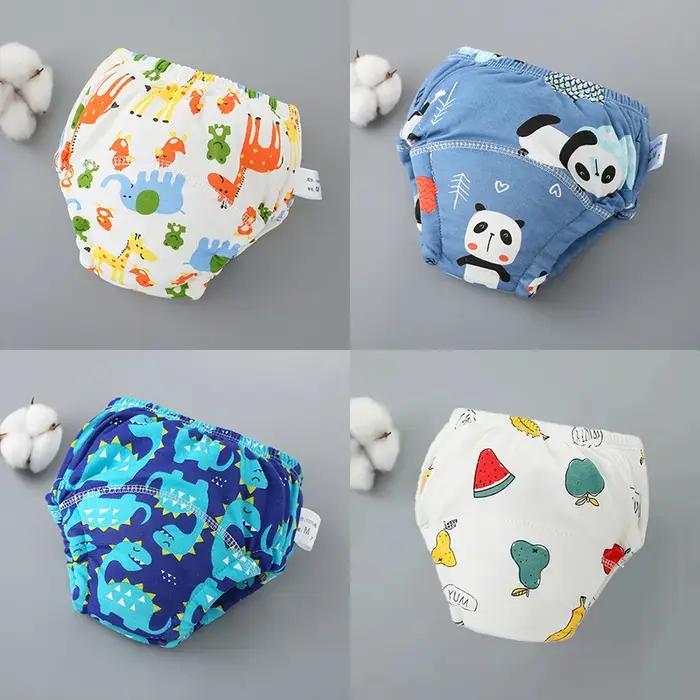 Pantalons d'entraînement pour nouveau-né, Shorts pour bébé, sous-vêtements lavables, couche-culotte