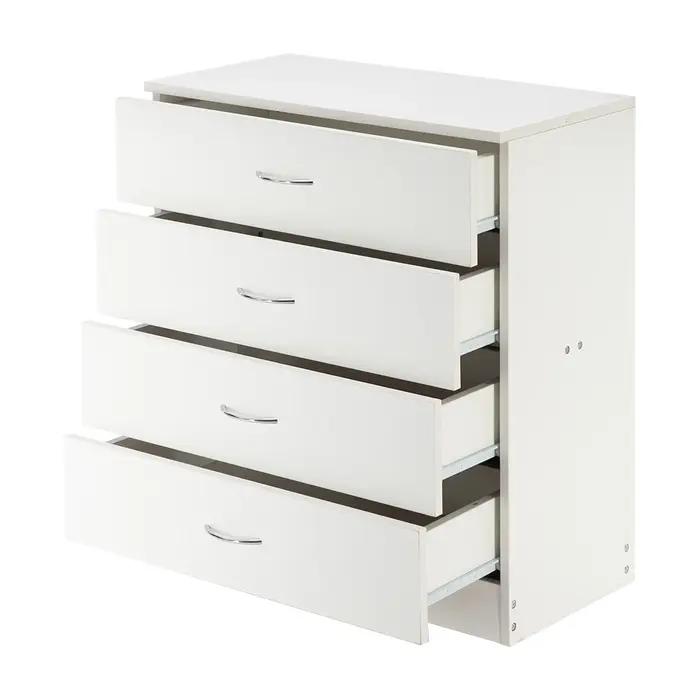 Commode moderne simple 4-MELCommode blanche