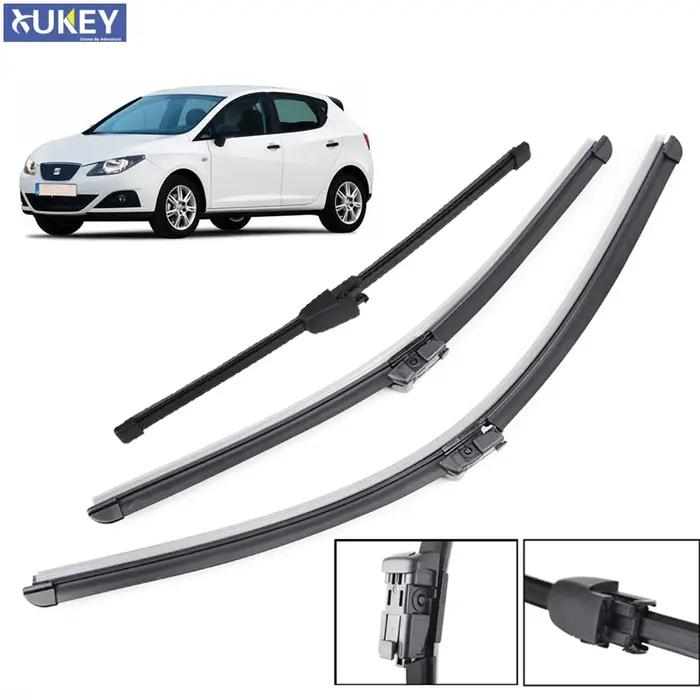 Xukey – ensemble d'essuie-glace avant et arrière pour Seat Ibiza Coupe 6J, avec lames de 24 "16" 13