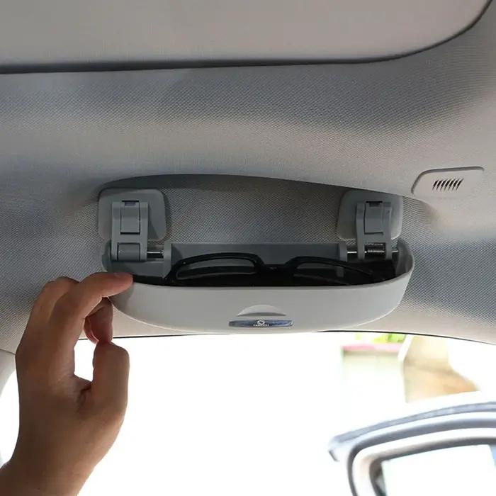 Étui à Lunettes de Voiture avec Boîte de Rangement pour Skoda, Kodiaq, Karoq, Kamiq, Volkswagen VW,