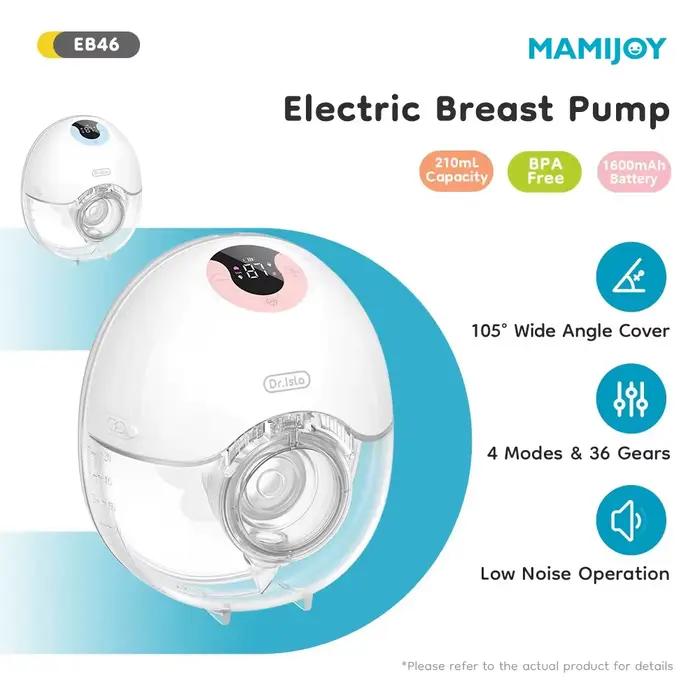 MAMIJOY tire-lait Portable 4 Modes et 36 niveaux tire-lait électrique Portable confort collecteur de