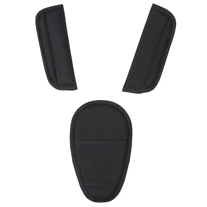 Coussinets de ceinture de sécurité de voiture doux pour bébé, housses de harnais de poussette, couss