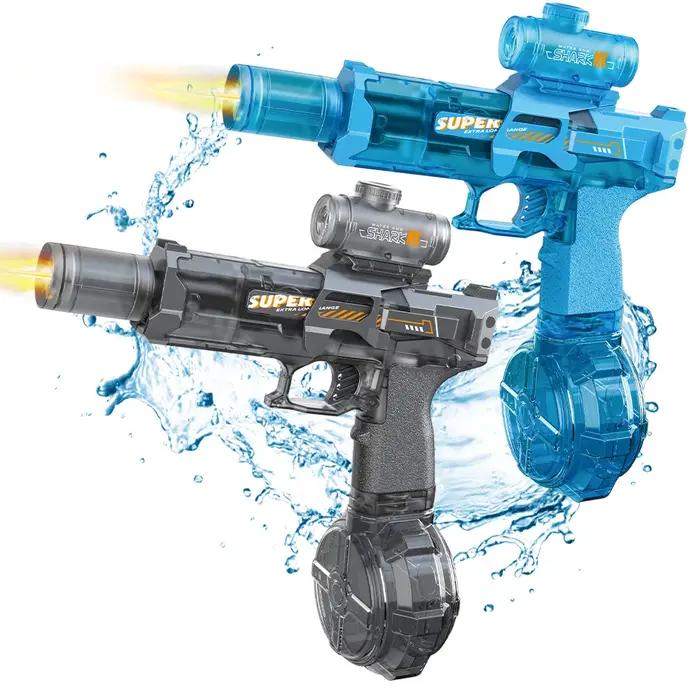 HUIQIBAO pistolet à eau à impulsion électrique capteur de flamme simulé lumière entièrement automati