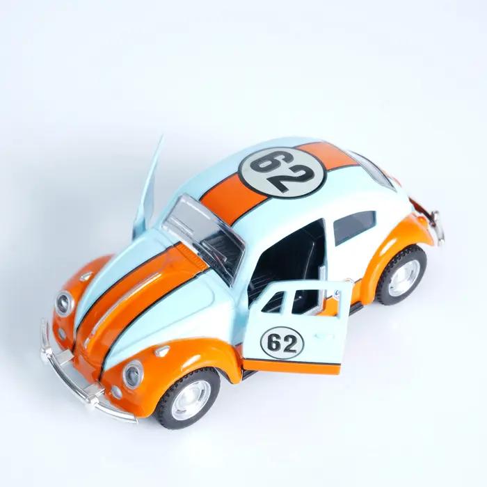 Nouvelle voiture miniature rétro Beetle en alliage moulé sous pression, modèle classique, à rétrofri