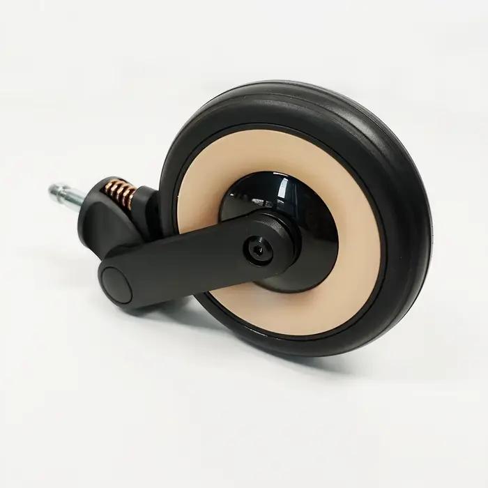 Roue avant ou arrière pour poussette Cybex Coya avec pneu et axe remplacement direct pour bébé sorties famille et cadeau naissance