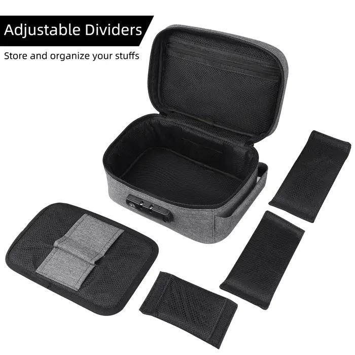 FIREDOG Étui anti-odeur avec sac de rangement pour conteneur à serrure à combinaison
