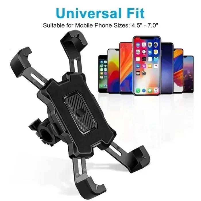 360 ° Support de téléphone rotatif pour vélo électrique, iPhone, Xiaomi, VTT, moto, support antidérapant pour cyclisme