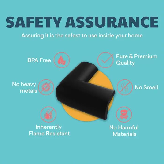 Protections d'angle souples pour bébé, 4 pièces, protection d'angle de Table pré-adhésive pour meubl