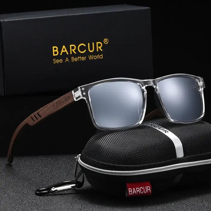 BARCUR Lunettes de soleil de style professionnel simples et confortables, classiques et polyvalentes