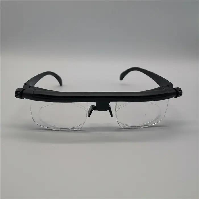 -6D à + 3D degrés réglables lunettes de lecture mise au point Variable Distance myopie presbytie lun