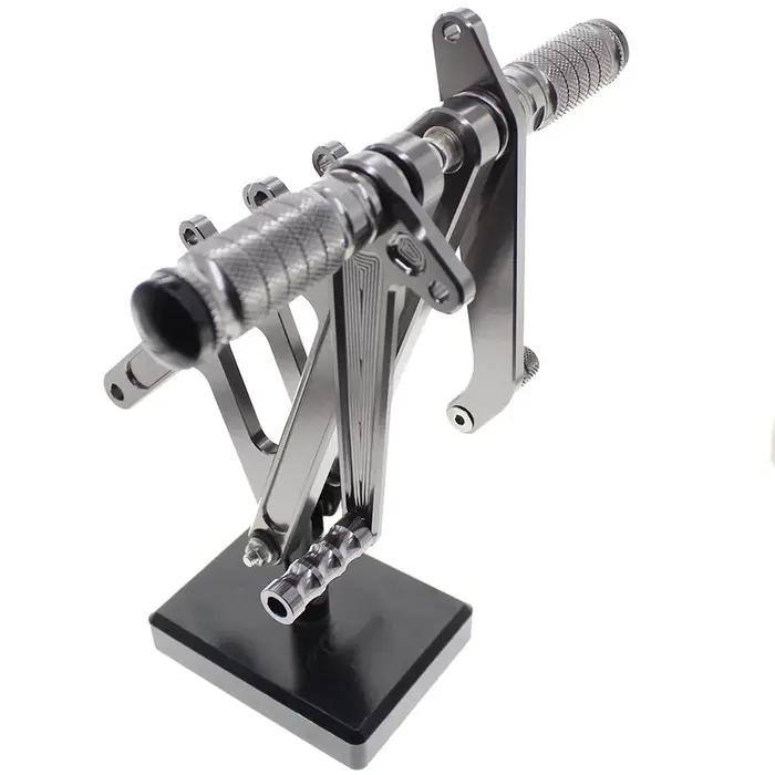 Pour Honda RS125 GP125 RS 125 GP 125 1995-2013 CNC en alliage d'aluminium moto repose-pieds pédale p