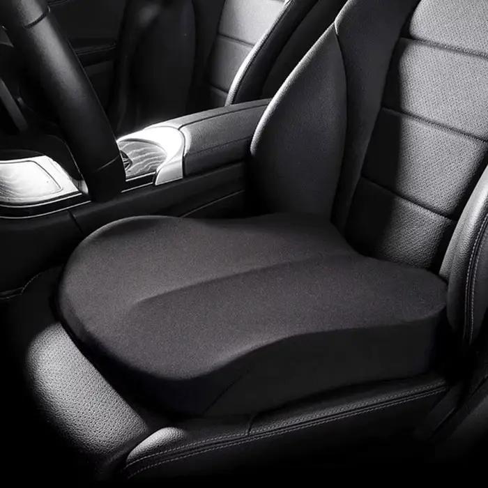 Coussin de siège rehausseur en mousse à mémoire de forme pour conducteur voiture confortable été hiver élégant à offrir
