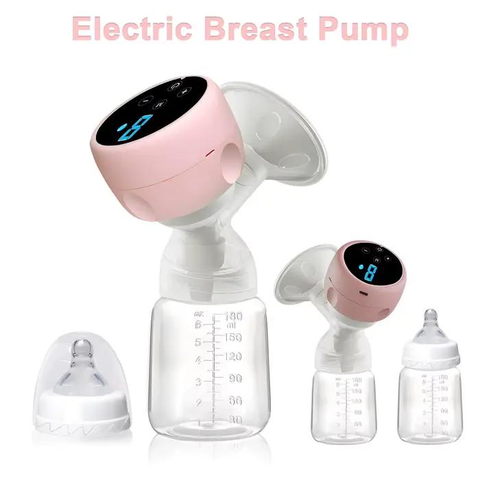 Tire-lait électrique Portable 2 en 1, biberon pour bébé, aspiration intégrée intelligente, tire-lait