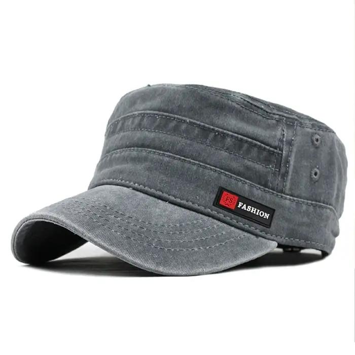 Casquette de Baseball à dessus plat pour hommes et femmes, 1 pièce, avec étiquette FS, pare-soleil d