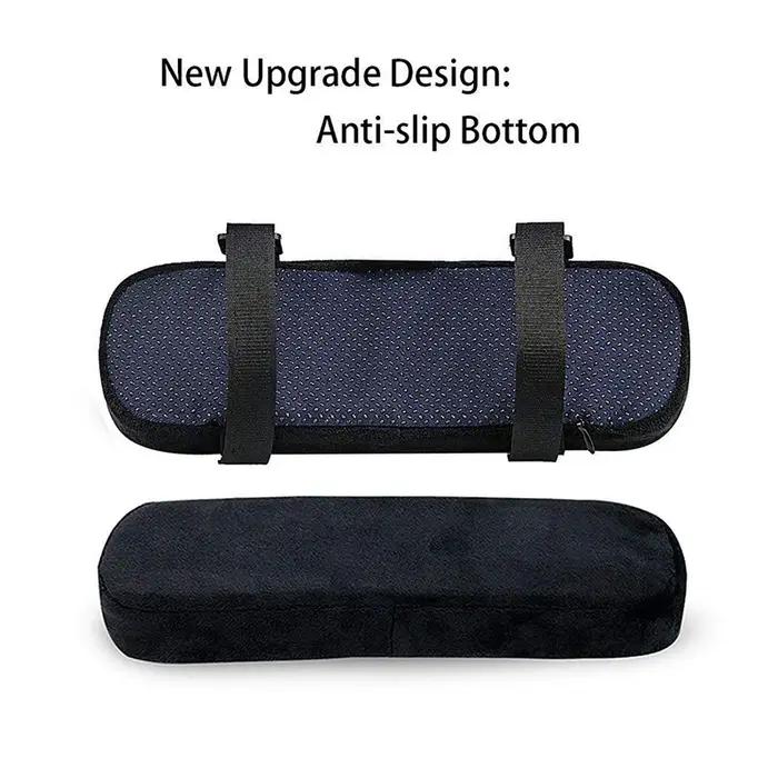 1 pièces rebond lent mousse à mémoire de forme accoudoir coussin tapis de chaise repose-coude couver