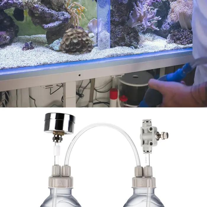 CO2 fait maison avec dispositif de débit d'air à pression Kit de système de générateur de CO2 bricol