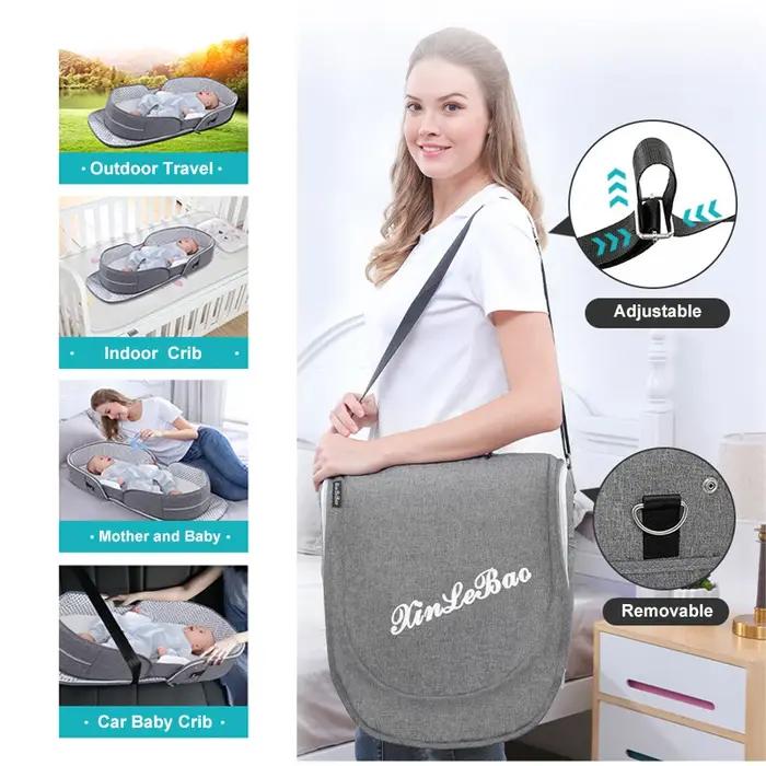 Moustiquaire Berceau Portable Polyester Haute Qualité Protection Total Moustiques Insectes Lits Bébé Berceaux Portables Lit Voyage Occasions Spéciales