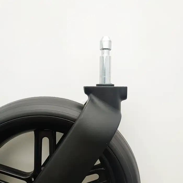 Bumosquito-Roue de Remplacement pour Poussette Cybex Melio 2/3, en Carbone, Avant ou Arrière, avec A