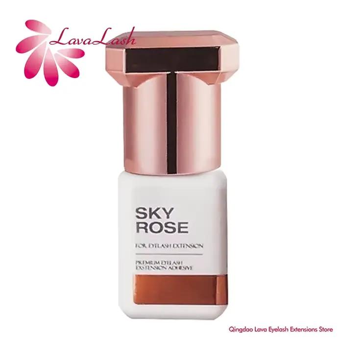 5 bouteilles SKY Rose colle Extensions de cils 1s séchage rapide corée ciel colle 5ml faux cils coll