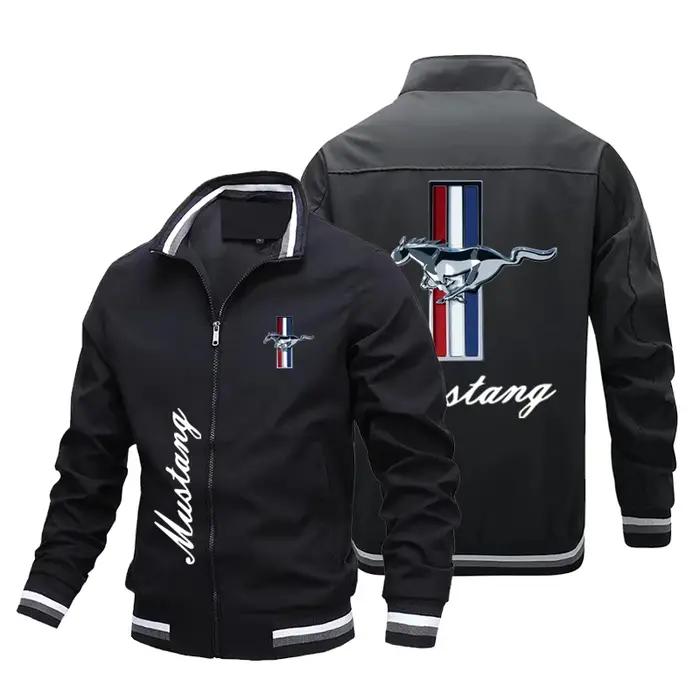 Nouvelle Veste Homme Ford Mustang Logo Grande Taille Respirante Moto Racing Haute Qualité – Collecti