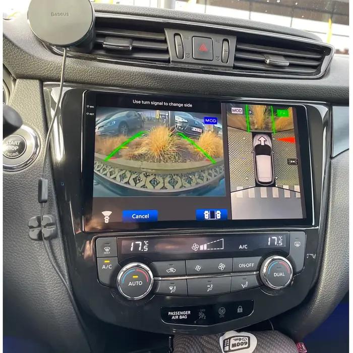 SINOSMART GPS Android pour Nissan Qashqai J11 X-Trail T32 Rogue 2014–2018 avec écran OEM 7", compati