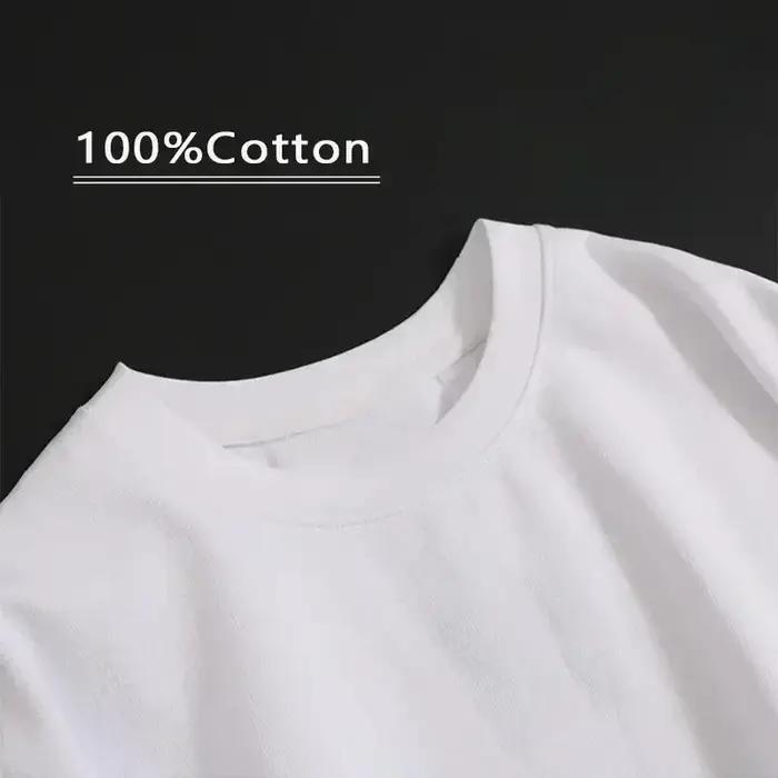 Hauts basiques simples et classiques à manches courtes en coton, tendance, pour hommes et femmes, no