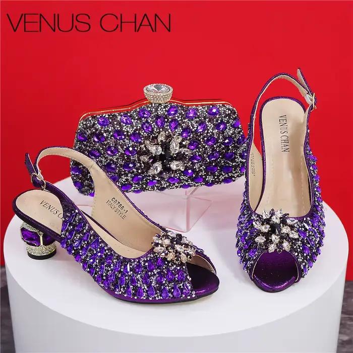Sandales de mariage argentées pour femmes, plate-forme de mariée, talons ronds, conception de perceu
