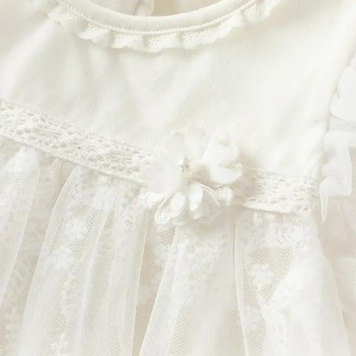 Dave Bella bébé combinaison été nouvelle fille barboteuse décontracté doux mignon maille confortable