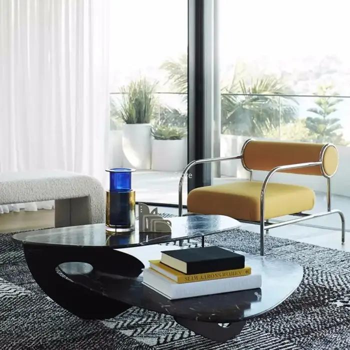 Chaises de salon modernes confortables, fauteuil italien, accents pour adultes, meubles de maison, l