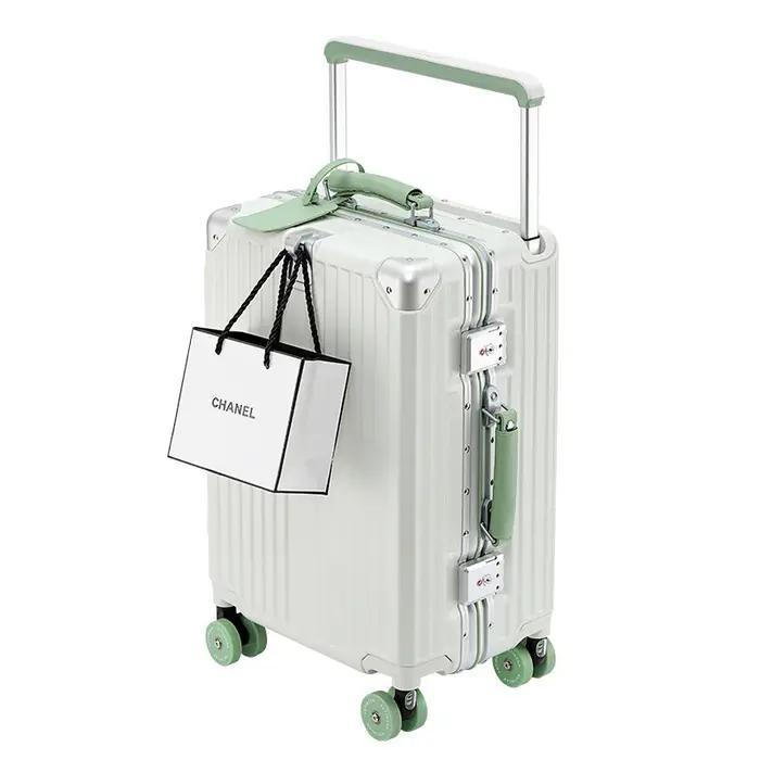SUSHIMU valise large poignée valise de voyage hommes 20 24 bagage à main femmes PC cadre en aluminiu