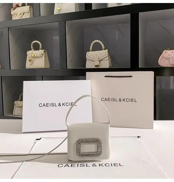Sac à main à paillettes et diamants brillants pour femmes, Mini sac de luxe en Satin de bonne qualit