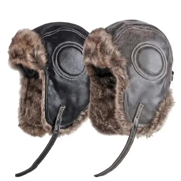 DistMurcia-Cagoule Hip Hop pour femme, masque de ski intégral, bonnets de ski flous, chapeau CamSolo