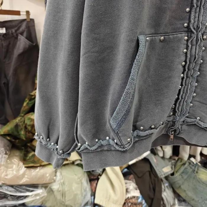 Sweat-shirt à capuche doublé polaire surdimensionné pour homme, veste chaude d'hiver à fermeture écl