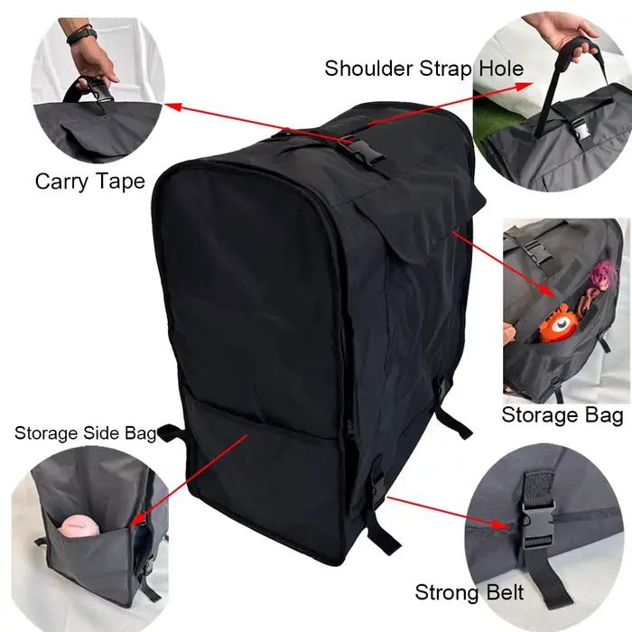 KID COLU ® Sac de voyage pour poussette de bébé, sac à dos, accessoires de rangement pour poussett