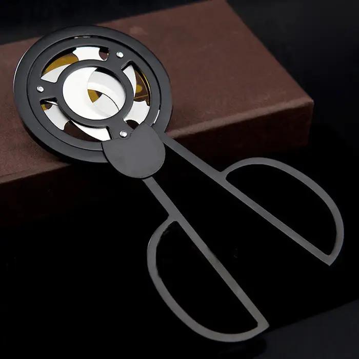 Lover des flammes Cuba coupe-cigare Guillotine perforateur ciseaux couteau acier inoxydable 3 lames