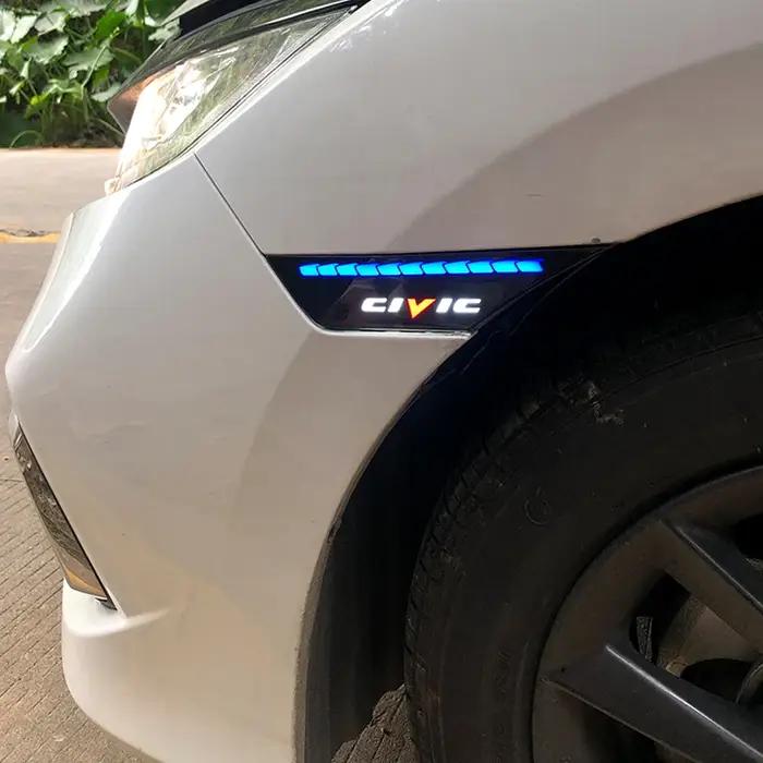Convient pour 2016-2021 Honda 10e génération Civic hayon Civic berline garde-boue roue sourcil lumiè