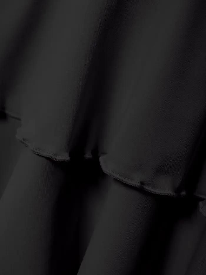 Nouvelle jupe unie pour femme, mode estivale, polyvalente, taille haute, coupe ajustée, taille élast