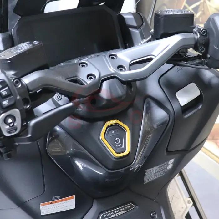 Couvercle de protection pour interrupteur de verrouillage de porte électrique, accessoires de moto p