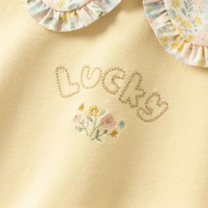 Dave Bella automne enfants sweat à capuche filles chemise florale doux mignon bébé fille à manches l